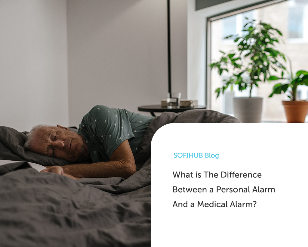 difference between a personal alarm and a medical alarm